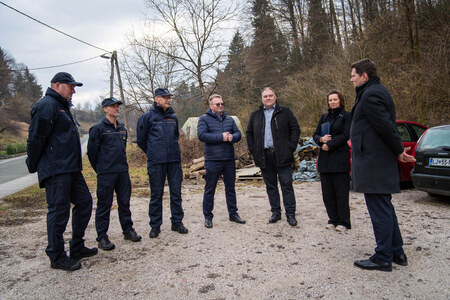 Ogled saniranih plazov v Košišah in izvajanje sanacije v Lanišah (13)